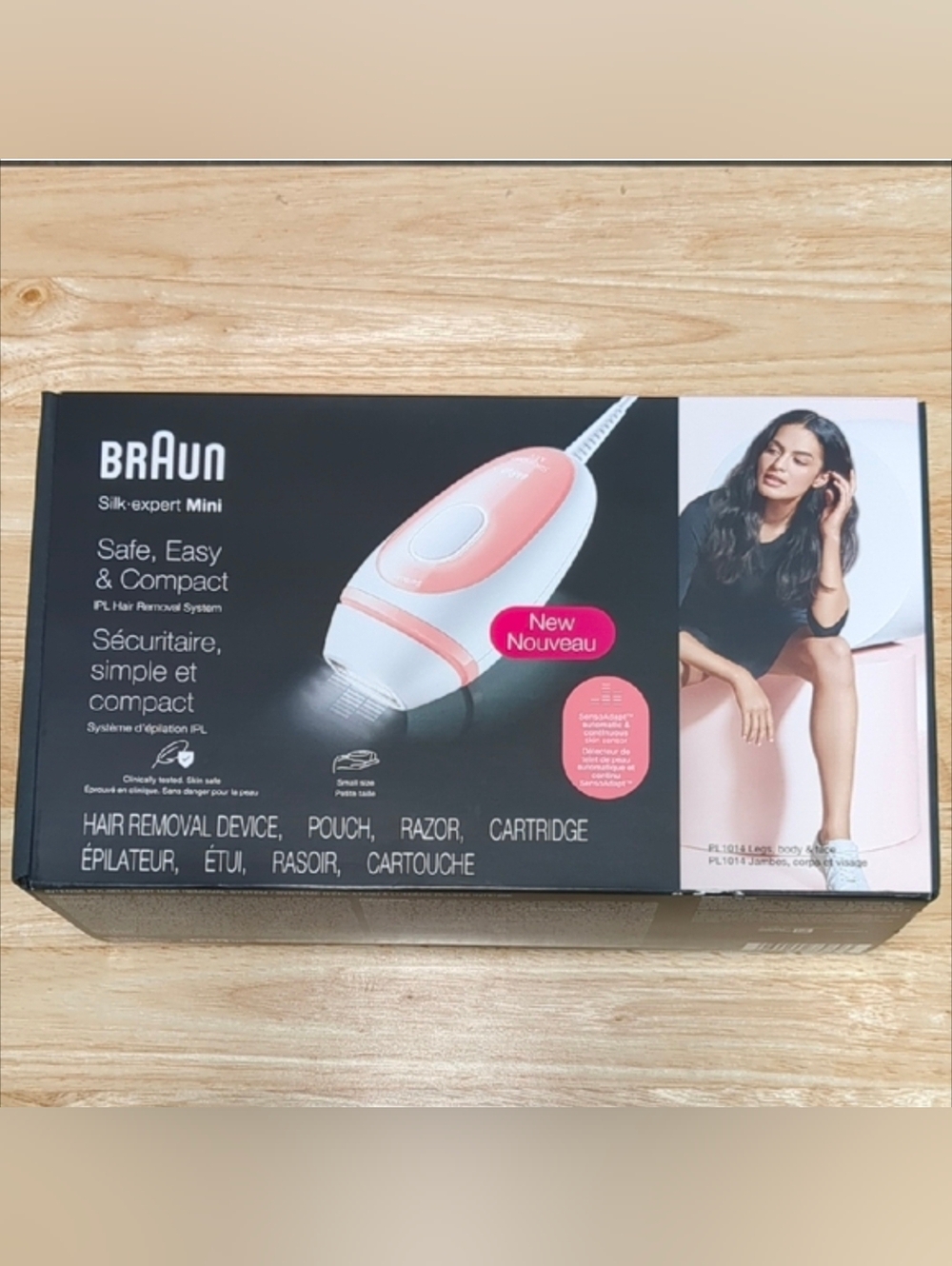 BRAUN Silk-expert Mini IPL Hair Removal Device - Pink. NEW SEALED BOX!!! - Picture 7 of 7